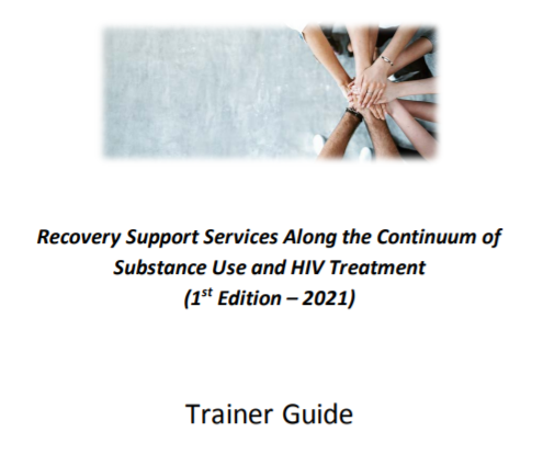 Front page of training guide